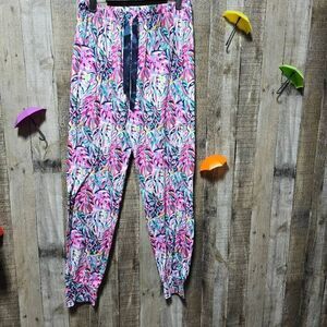 Simply Southern Multicolor Abstract Jogger Pants